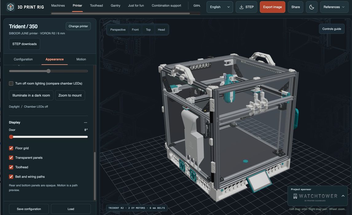 3D Print Rig: böngészőben állítható össze egy saját 3D nyomtató